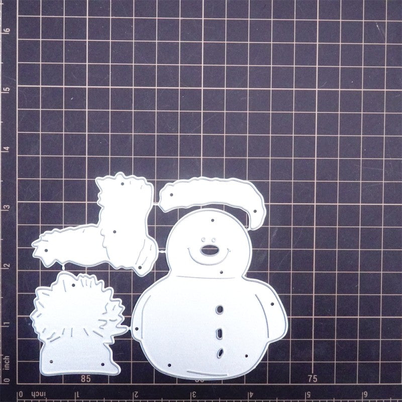 Kokorosa Metal Cutting Dies with Cute Snowman