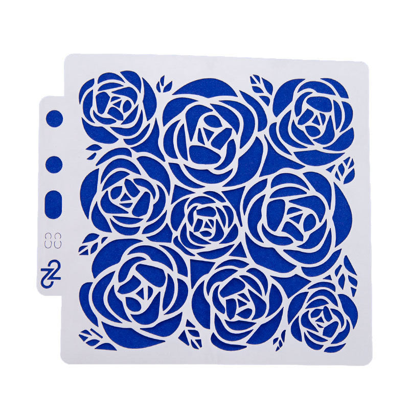 Kokorosa Rose Pattern Painting Stencils