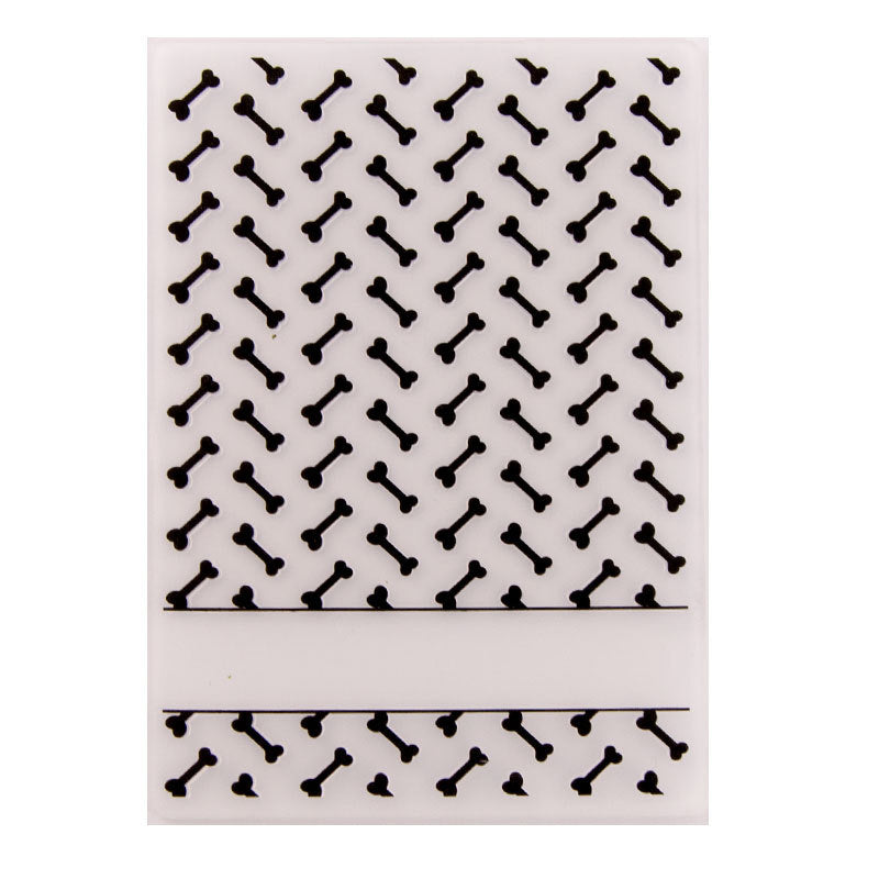 Kokorosa Bone Plastic Embossing Folder