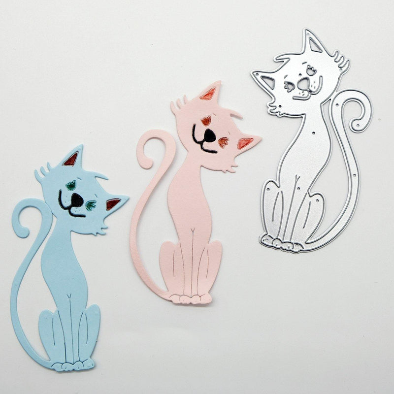 Kokorosa Lovely Cat Metal Cutting Dies