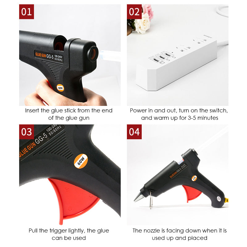 Kokorosa Mini Hot Glue Gun 60W