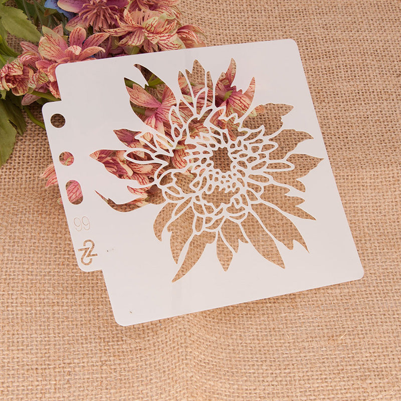 Kokorosa Pretty Flower Painting Stencils (5 Choices)