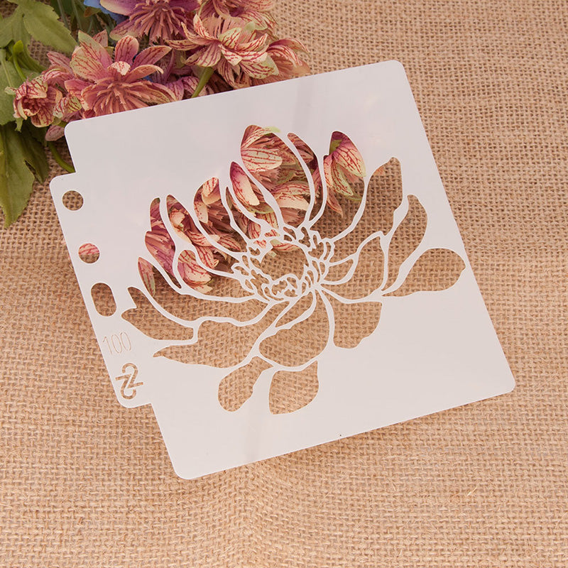 Kokorosa Pretty Flower Painting Stencils (5 Choices)