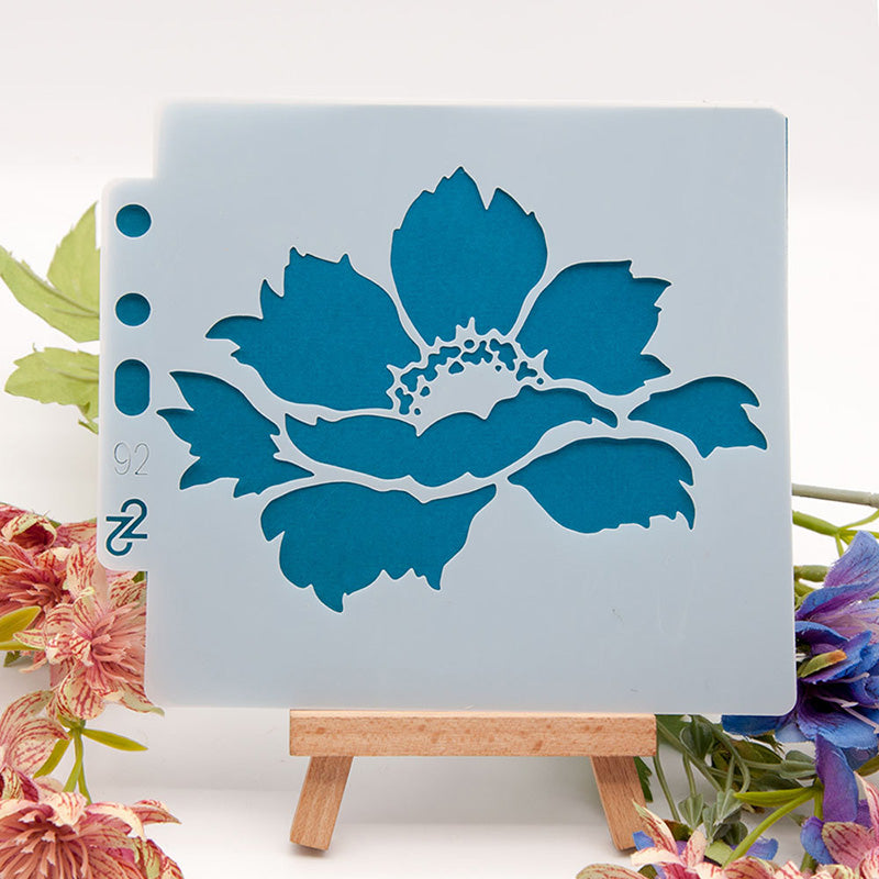 Kokorosa Pretty Flower Painting Stencils (5 Choices)