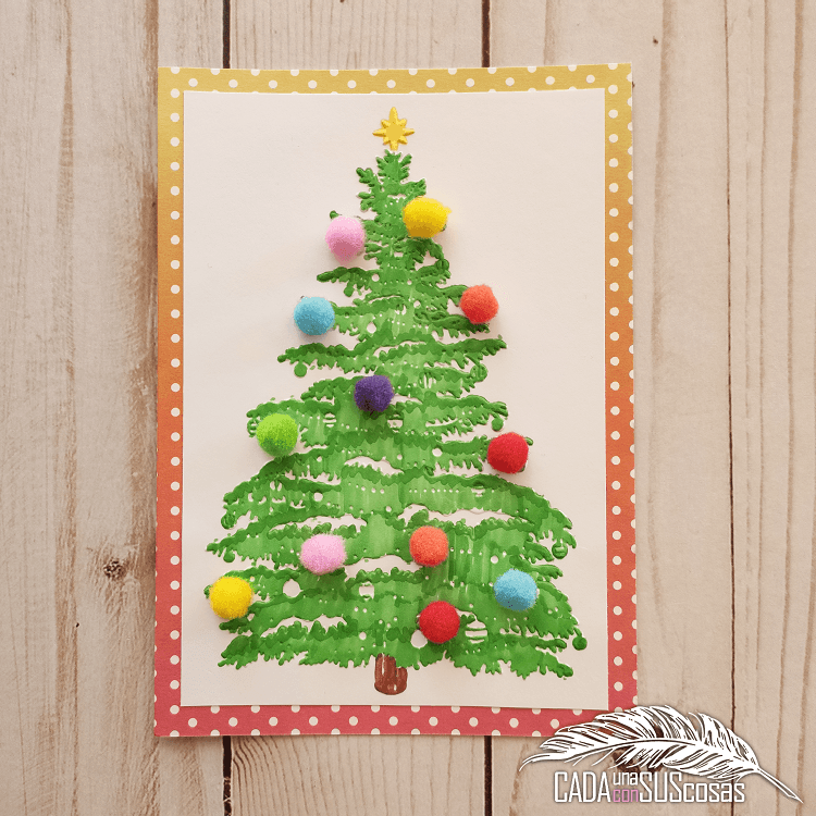 Kokorosa Christmas Tree Pattern Plastic Embossing Folder