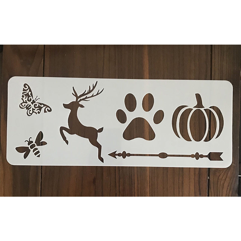 Kokorosa Welcome Sets DIY Painting Hollow Stencil