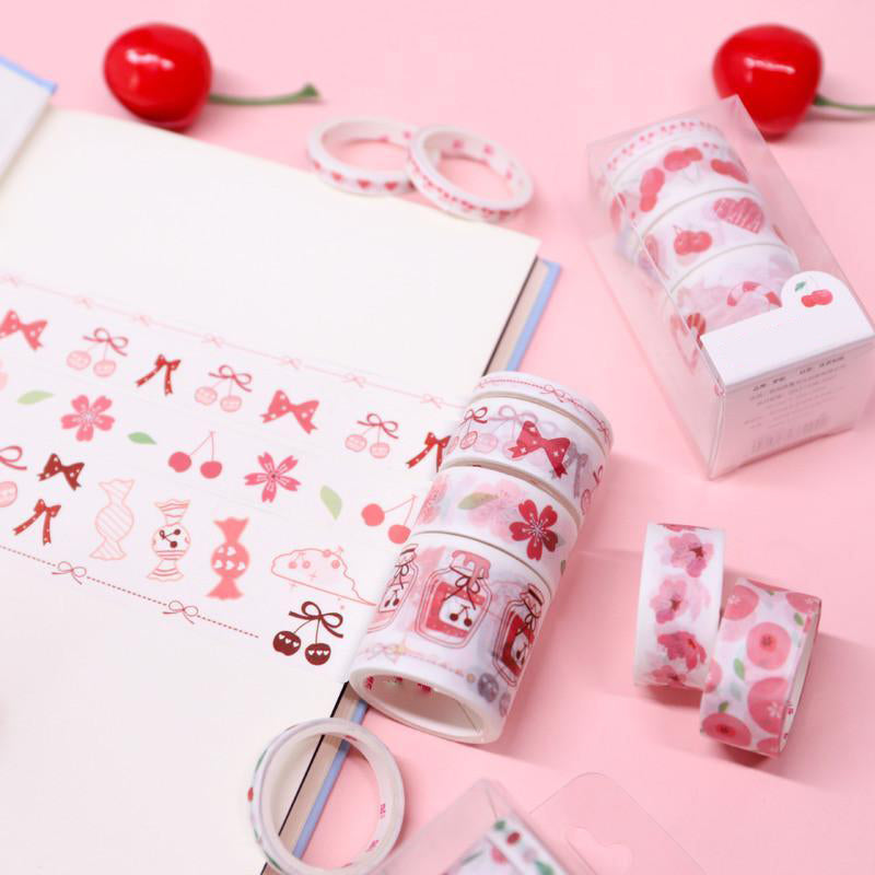 Kokorosa Cherry DIY Decoration Washi Tape