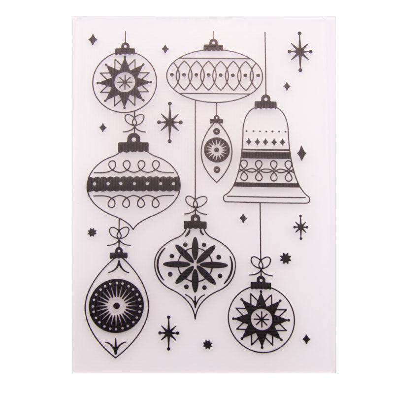 Kokorosa Bells Plastic Embossing Folder