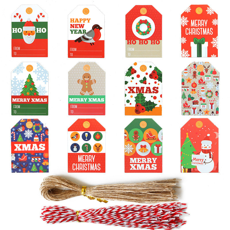 Kokorosa Christmas Tags Decorative Tag