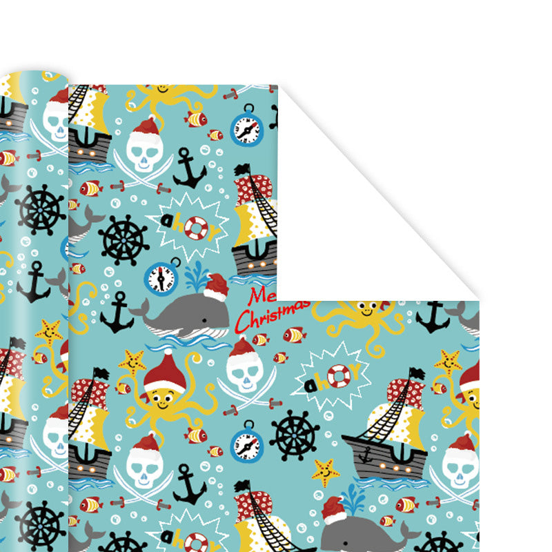 Kokorosa Animal christmas Wrapping Paper (7 Choices)