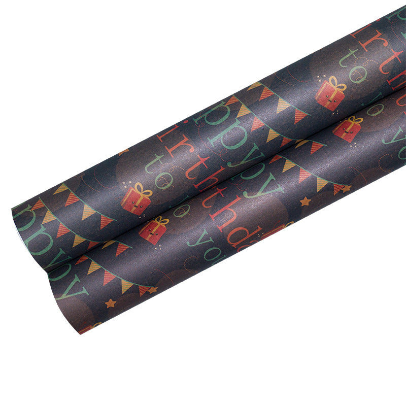 kokorosa Birthday Present Waterproof Wrapping Paper (12 Choices)