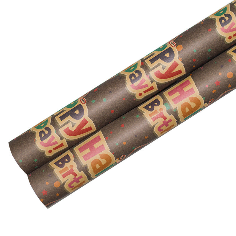 kokorosa Birthday Present Waterproof Wrapping Paper (12 Choices)