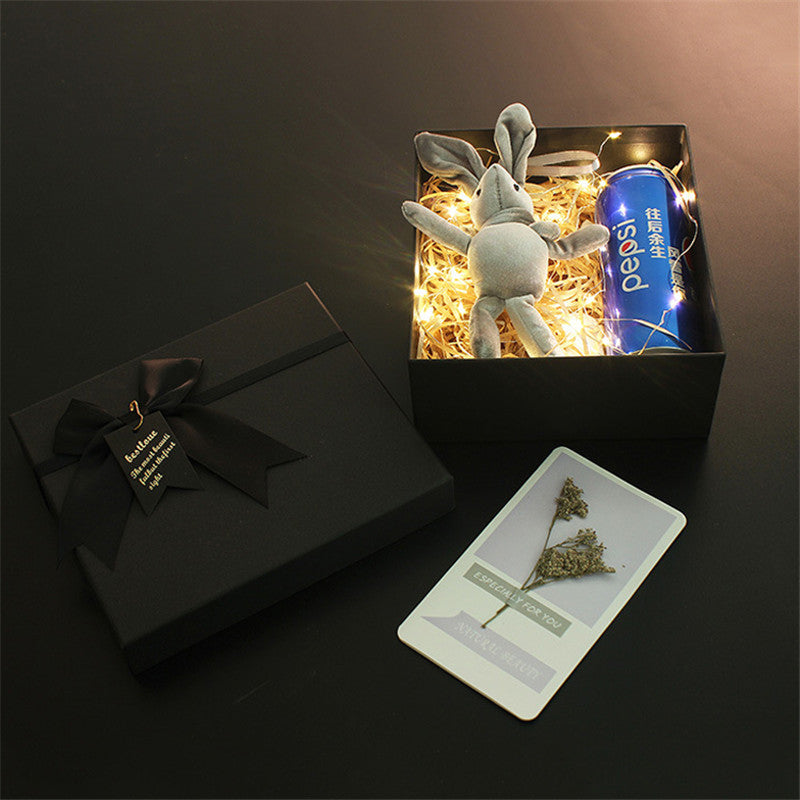 Kokorosa Black Bow Gift Box