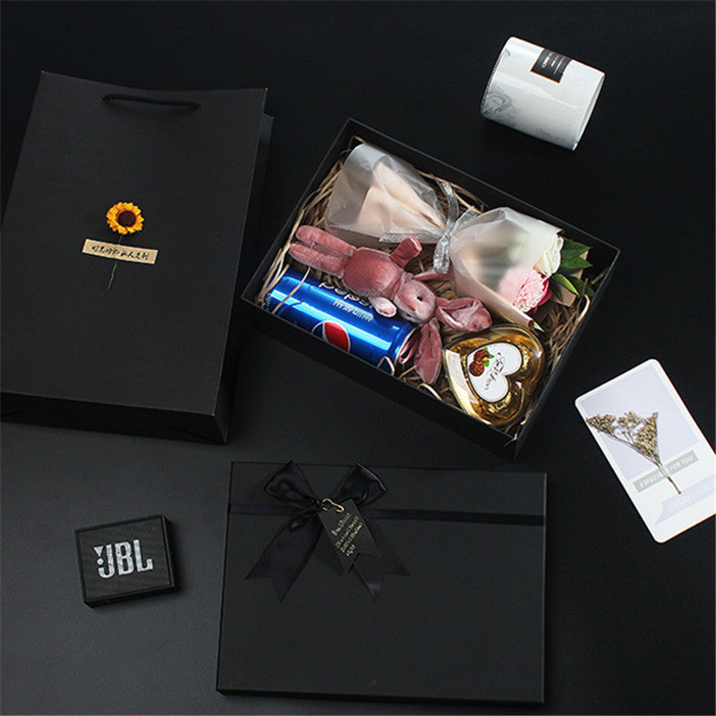 Kokorosa Black Bow Gift Box