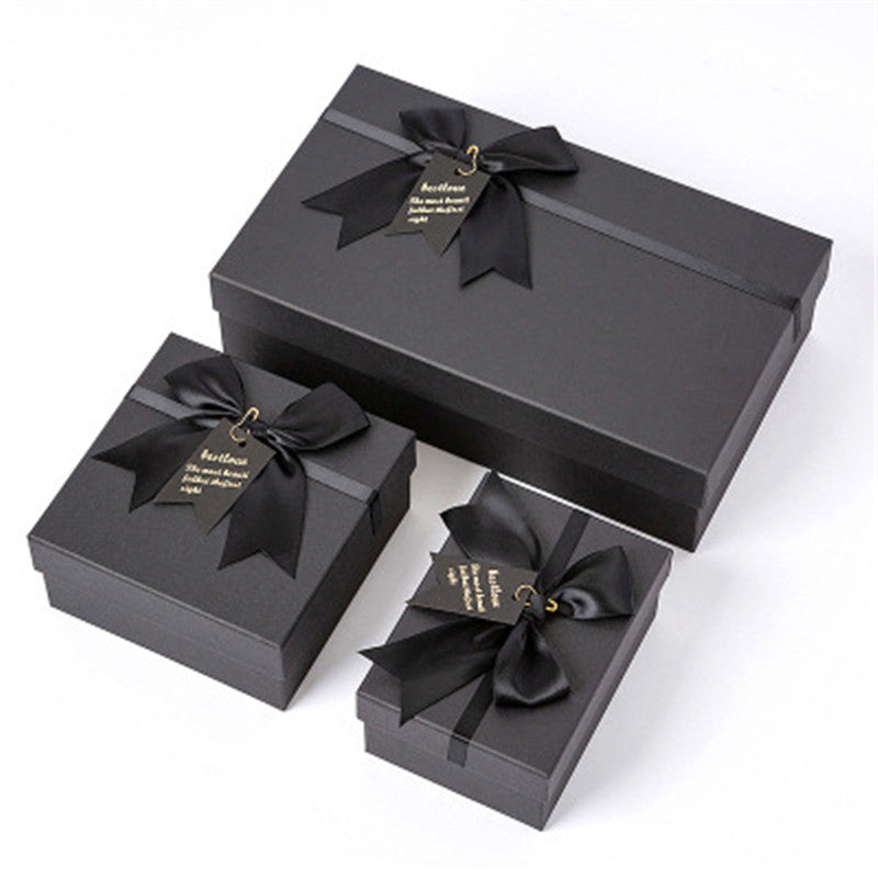 Kokorosa Black Bow Gift Box