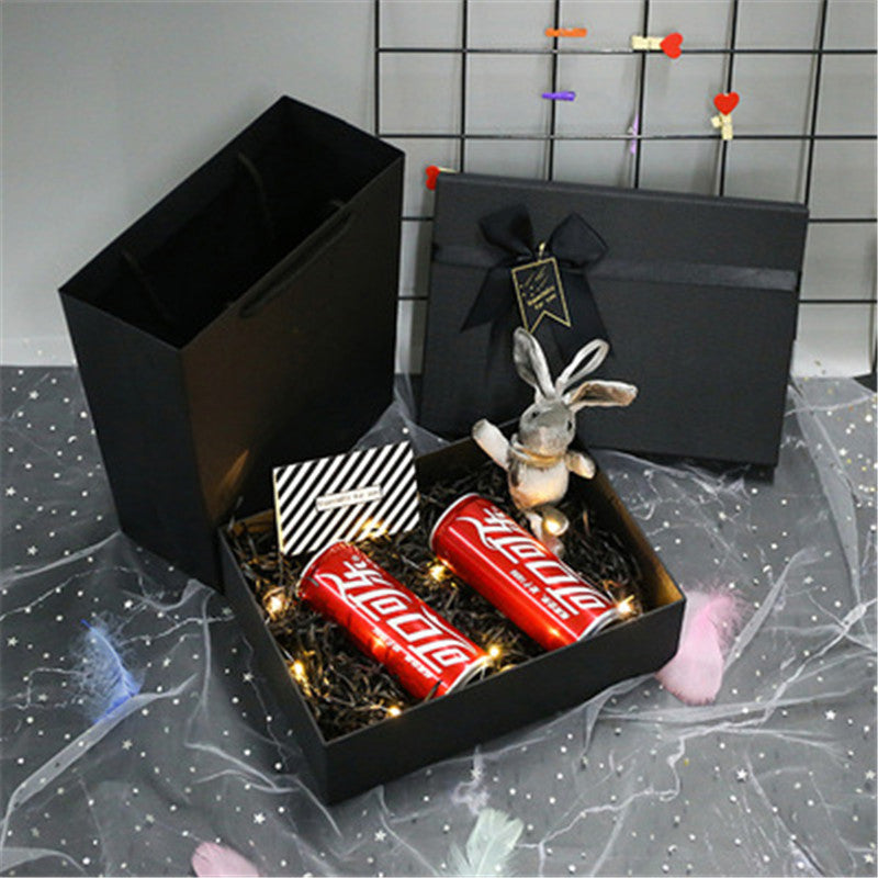 Kokorosa Black Bow Gift Box