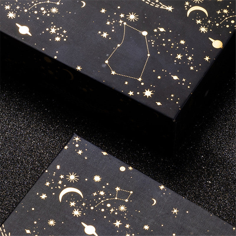 Kokorosa Black Gilt Starry Sky Gift Box