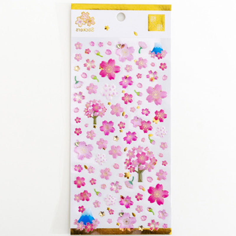 Kokorosa Blooming Cherry Tree Stickers (6 choices)