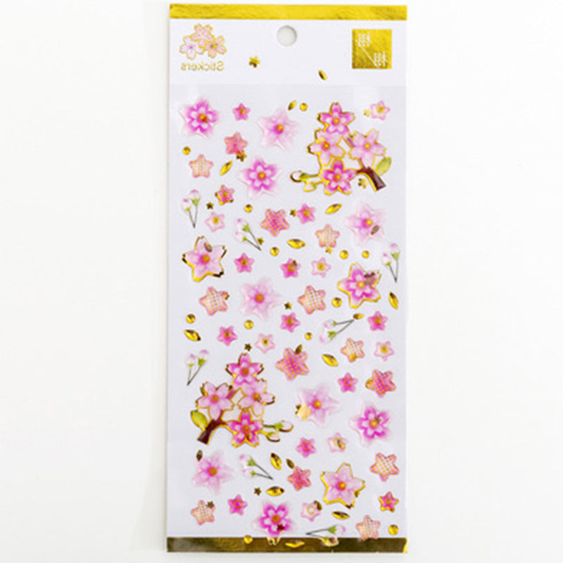 Kokorosa Blooming Cherry Tree Stickers (6 choices)