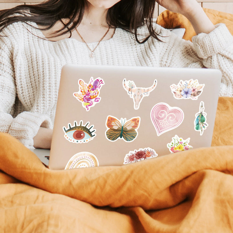 Kokorosa Bohemian Stickers (50pcs)