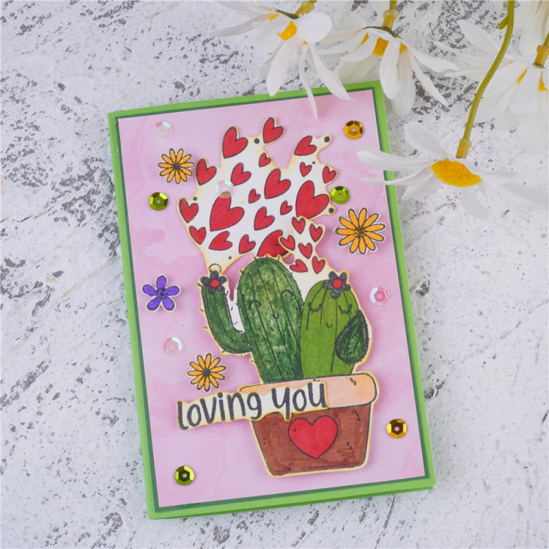 Kokorosa Cactus Clear Stamps