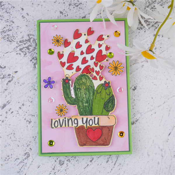 Kokorosa Cactus Clear Stamps