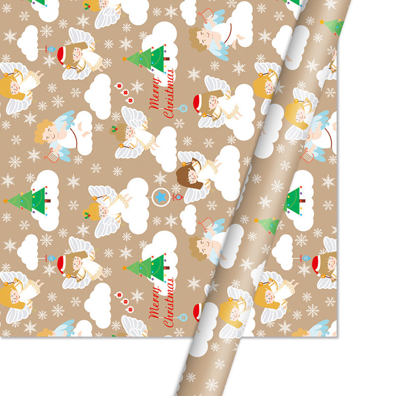 Kokorosa Christmas Gift Angel Wrapping Paper (5 Choices)