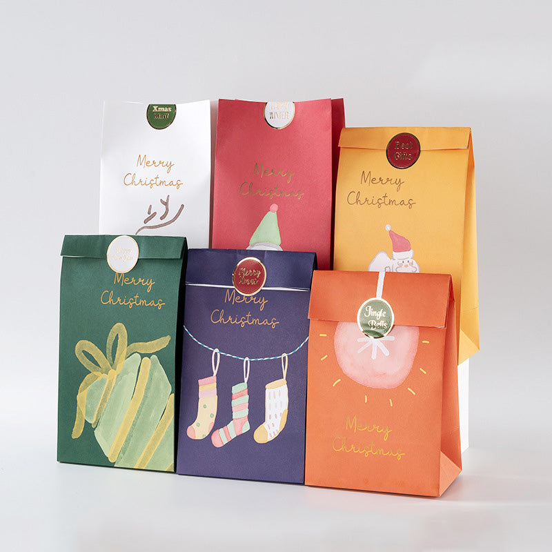 Kokorosa Christmas Gift Delivery Gift Bags (6Pcs)