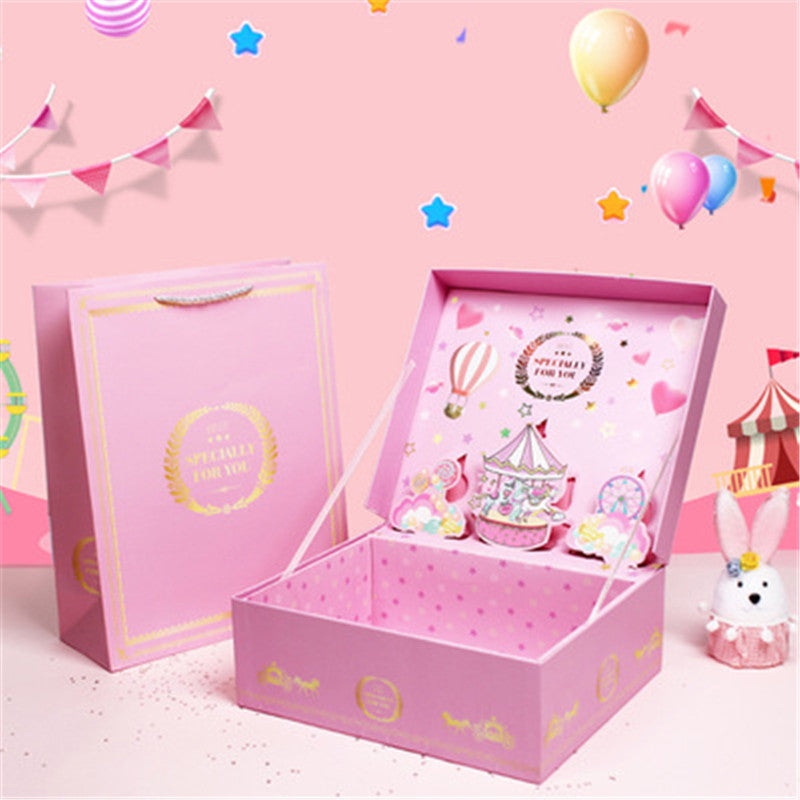 Kokorosa Clamshell 3D Gift Box