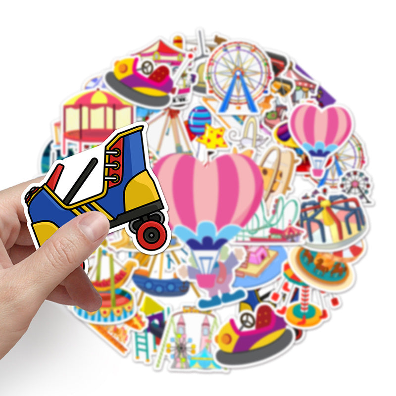 Kokorosa Crazy Playground Stickers (48 pcs)