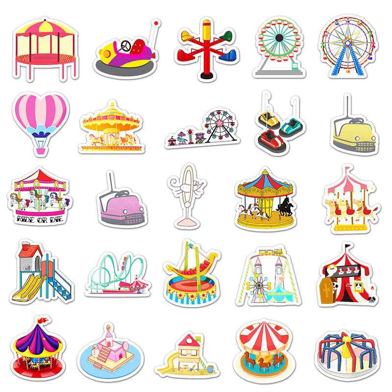 Kokorosa Crazy Playground Stickers (48 pcs)