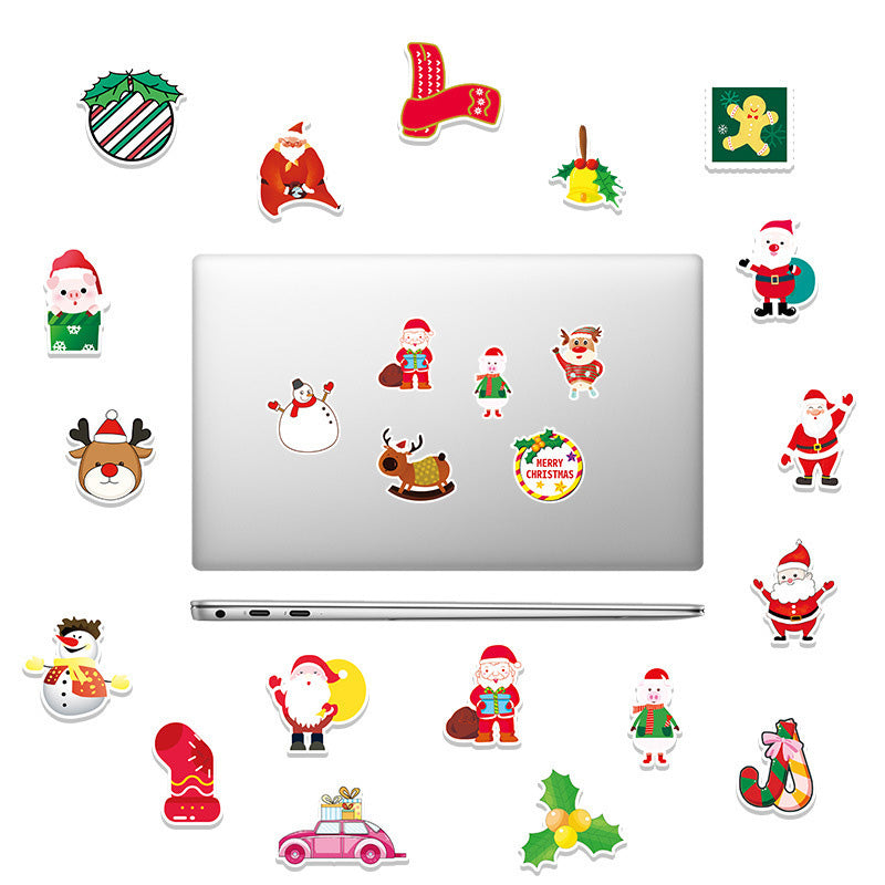 Kokorosa Cute Cartoon Style Christmas Stickers (50pcs)