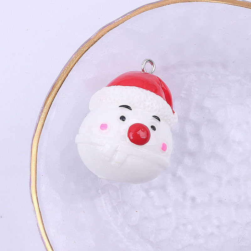 Kokorosa Cute Christmas Resin Accessories DIY Materials（10 Pcs）