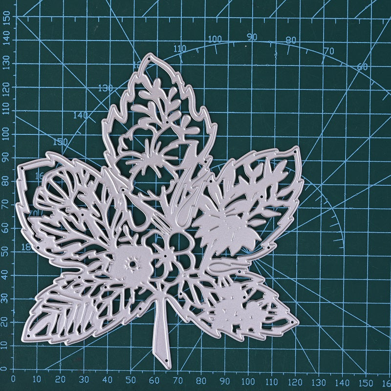 Kokorosa Maple Leaf Flower Metal Cutting Dies