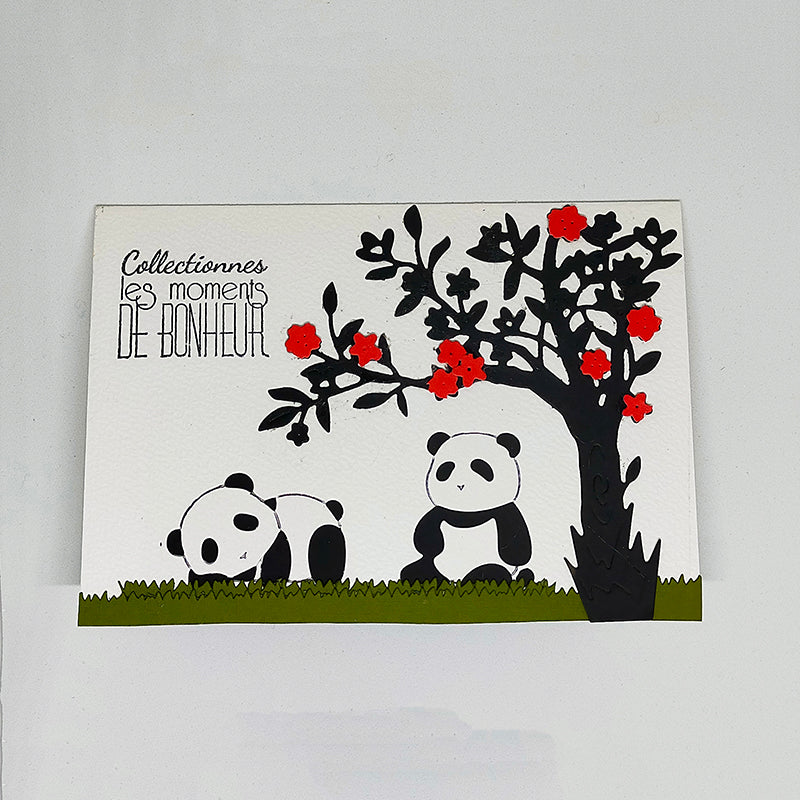 Kokorosa Metal Cutting Dies with Baby Panda