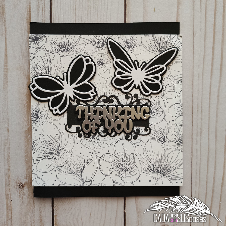 Kokorosa Metal Cutting Dies with Flowery Butterfly