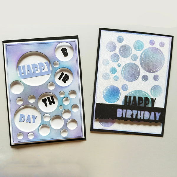 Kokorosa Metal Cutting Dies with Bubble Background Board