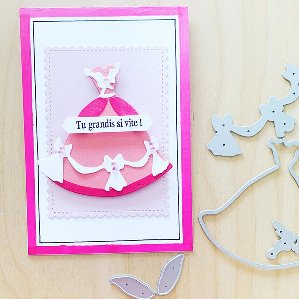 Kokorosa Metal Cutting Dies With Princess Dress