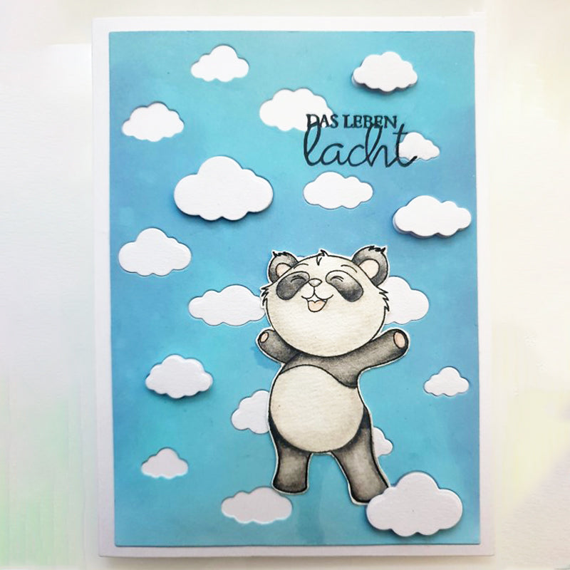 Kokorosa Metal Cutting Dies with Cloud Background Board