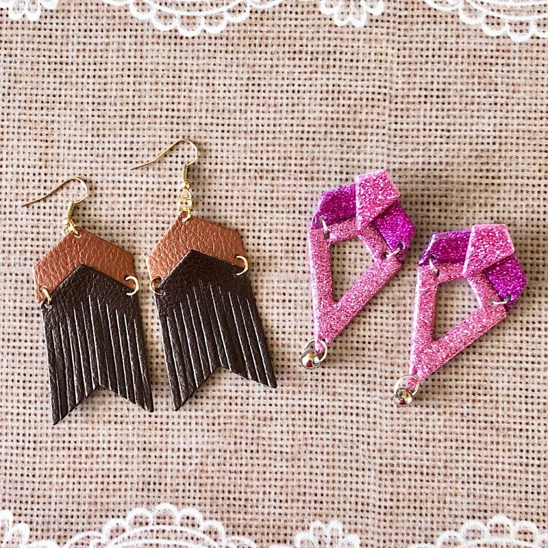 Kokorosa Earring Metal Cutting Dies with Polygonal Tassel