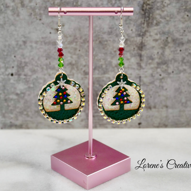 Kokorosa Earring Cutting Dies with Christmas Balls