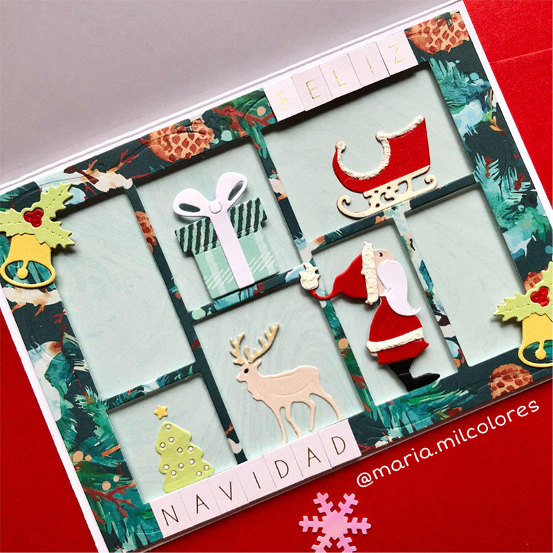 Kokorosa Metal Cutting Dies with Christmas Elements Collection