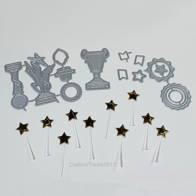 Kokorosa Metal Cutting Dies with Trophies and Medals