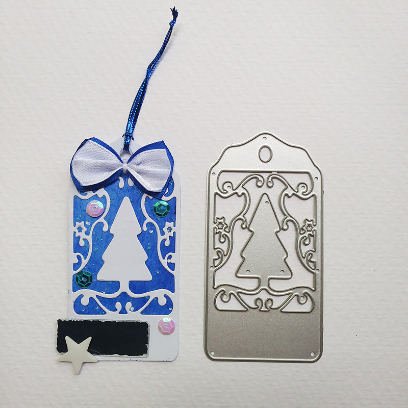 Kokorosa Metal Cutting Dies with Christmas Candy Cane Bookmarks