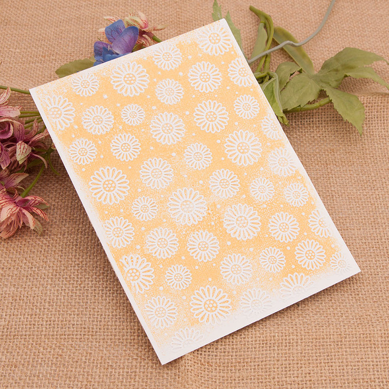 Kokorosa Daisy Plastic Embossing Folder