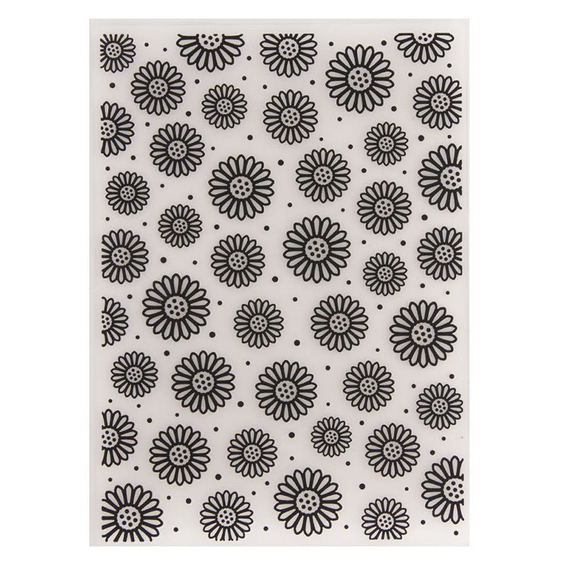 Kokorosa Daisy Plastic Embossing Folder