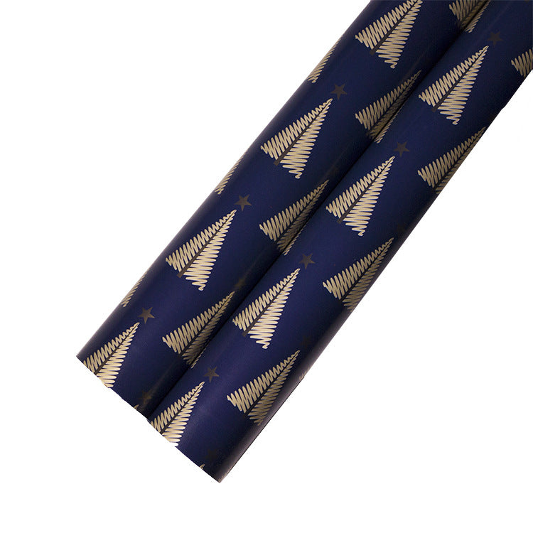 kokorosa Dark Blue Christmas Wrapping Paper (4 Choices)