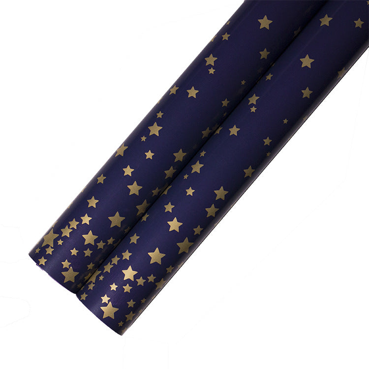 kokorosa Dark Blue Christmas Wrapping Paper (4 Choices)