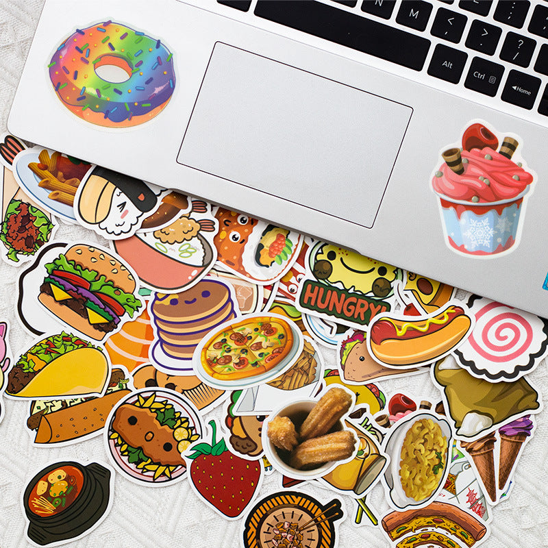Kokorosa Delicious Food Stickers (50pcs)
