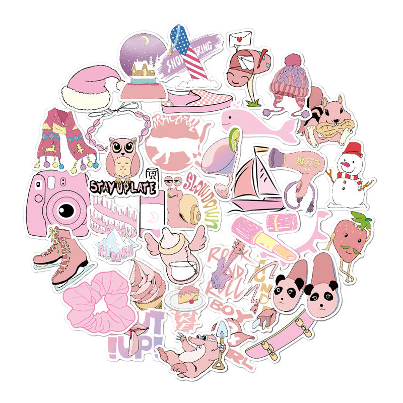 Kokorosa Dream Baby Pink Stickers (35pcs)
